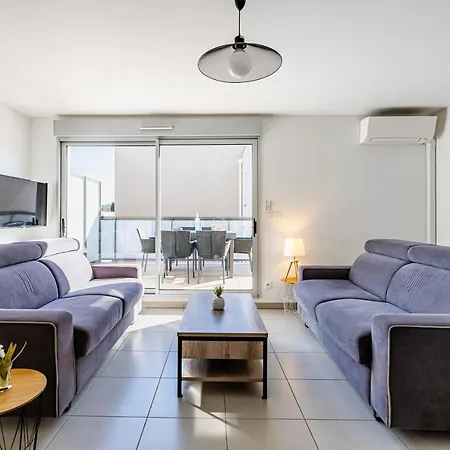 Apartamento Moderne, Piscine, Parking Prive, Climatisation, 3